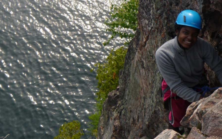 rock climbing program for teens in the midwest